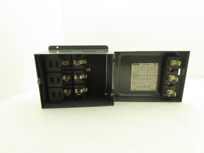 ITE BP 421 Bus Plug 30A 240V 4-Pole 3-Fuse 3Hp Standard 7-1/2Hp Max