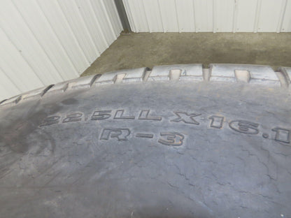 Galaxy 22.5LLx16.1 Turf Special Tractor Tires 6 Ply 8 Lug John Deere 5400 Set