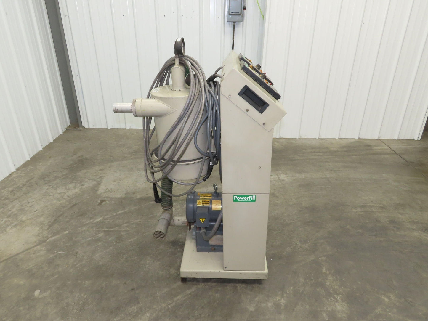 Conair PF4 PowerFill Vacuum Conveying System Portable Stand 480V 2.5Hp Blower