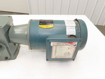Hytrol 4AC-30-1-RH Conveyor Drive Gearmotor 30:1 Gearbox 1Hp 460V 3PH 56C 58rpm