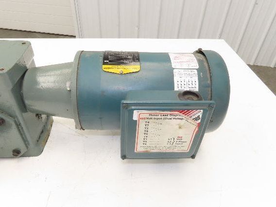Hytrol 4AC-30-1-RH Conveyor Drive Gearmotor 30:1 Gearbox 1Hp 460V 3PH 56C 58rpm