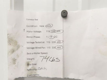 Hytrol 4AC-30-1-RH Conveyor Drive Gearmotor 30:1 Gearbox 1Hp 460V 3PH 56C 58rpm