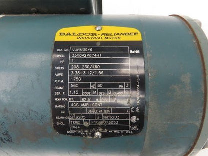 Hytrol 4AC-30-1-RH Conveyor Drive Gearmotor 30:1 Gearbox 1Hp 460V 3PH 56C 58rpm