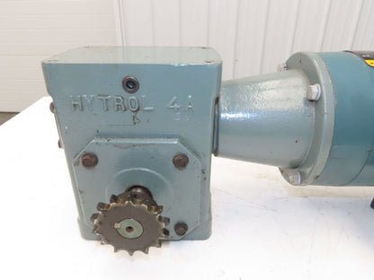 Hytrol 4AC-30-1-RH Conveyor Drive Gearmotor 30:1 Gearbox 1Hp 460V 3PH 56C 58rpm