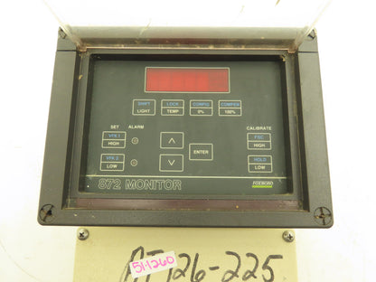 Foxboro 872-10AMS-78 Monitor 120vAC 60Hz 10.2W 0.125A In 4-20mA Out