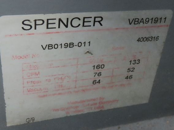 Conair PF3 PowerFill Vacuum Conveying System Portable Stand 480V 2.5Hp Blower