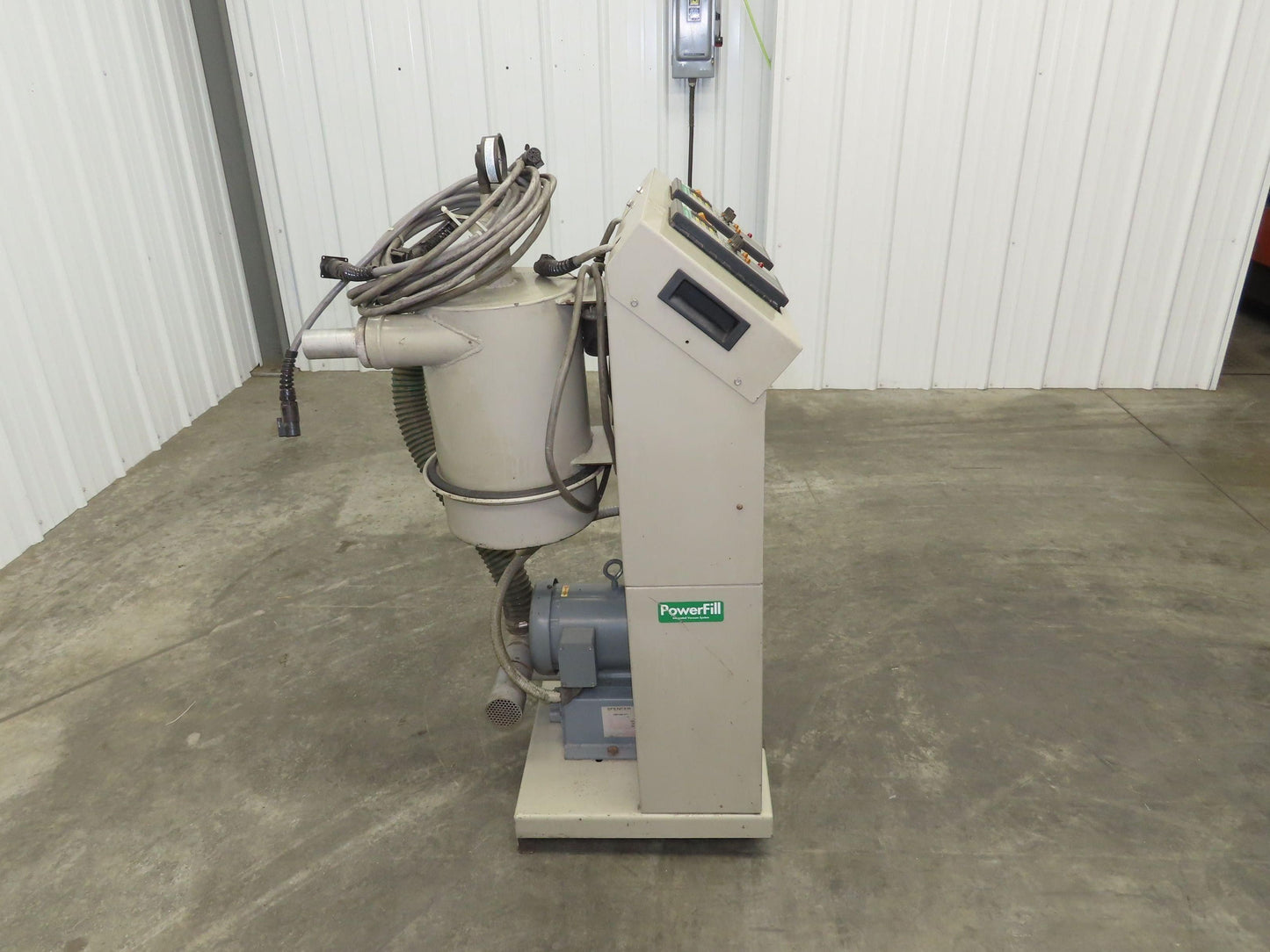 Conair PF3 PowerFill Vacuum Conveying System Portable Stand 480V 2.5Hp Blower
