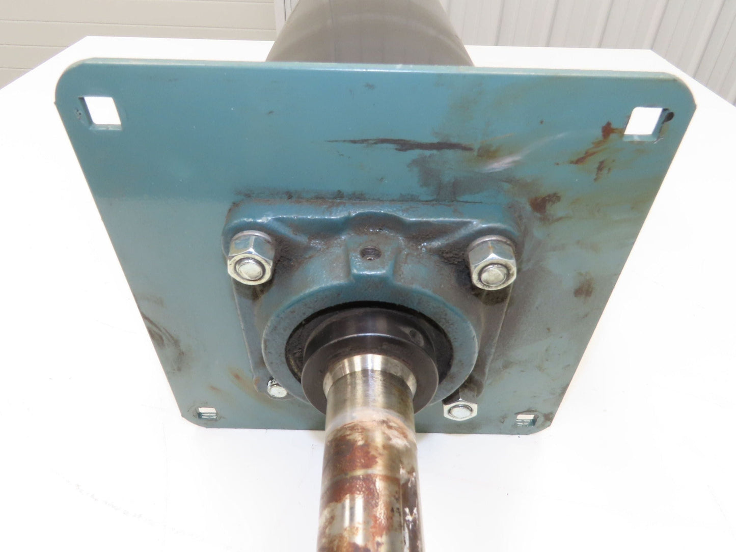 Hytrol Conveyor 8" x 36" Center Drive Pulley 33"BF 1-11/16" x 1.5" Ext Shaft