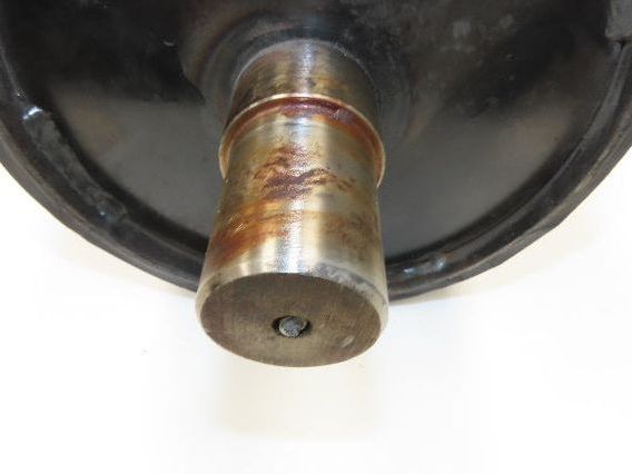 Hytrol Conveyor 8" x 36" Center Drive Pulley 33"BF 1-11/16" x 1.5" Ext Shaft