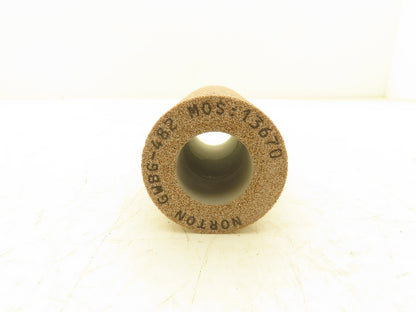 Norton GWBG-482 Grinding Wheel 13670rpm 2.375x4x1.25" Alundum Lot of 18