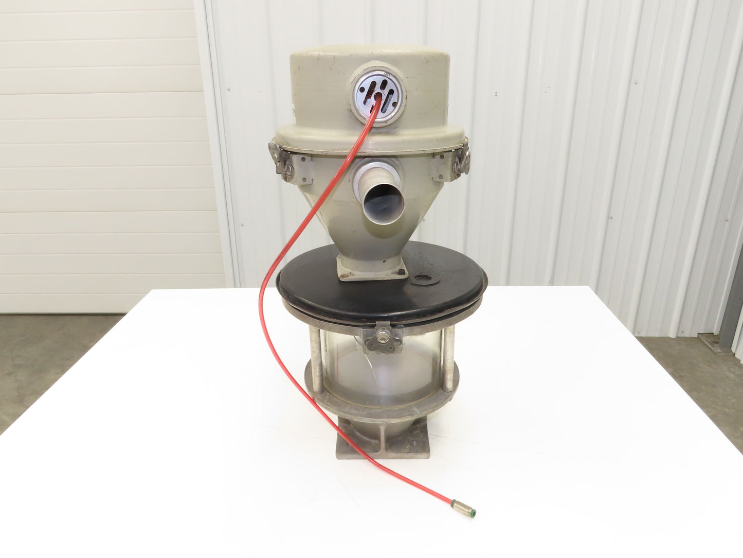 Conair DL8 Vacuum Receiver Loader 8" Clear Hopper Pneumatic Valve