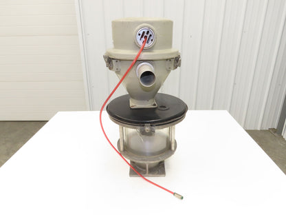 Conair DL8 Vacuum Receiver Loader 8" Clear Hopper Pneumatic Valve