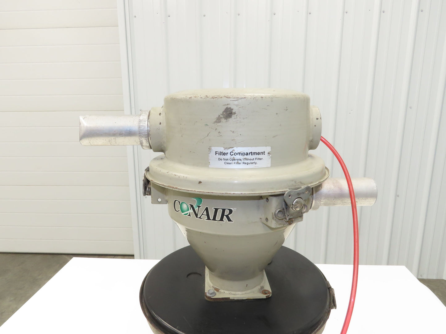 Conair DL8 Vacuum Receiver Loader 8" Clear Hopper Pneumatic Valve
