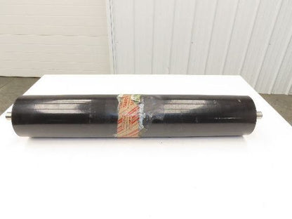 Hytrol Conveyor 6" x 36" Crowned Take-Up/Tail Pulley 33"BF 1-3/16" Shaft