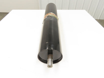 Hytrol Conveyor 6" x 36" Crowned Take-Up/Tail Pulley 33"BF 1-3/16" Shaft
