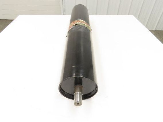 Hytrol Conveyor 6" x 36" Crowned Take-Up/Tail Pulley 33"BF 1-3/16" Shaft