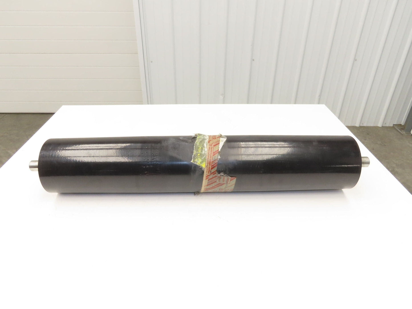 Hytrol Conveyor 6" x 36" Crowned Take-Up/Tail Pulley 33"BF 1-3/16" Shaft