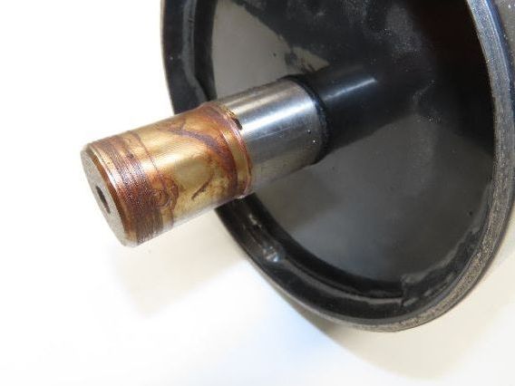 Hytrol Conveyor 6" x 36" Crowned Take-Up/Tail Pulley 33"BF 1-3/16" Shaft