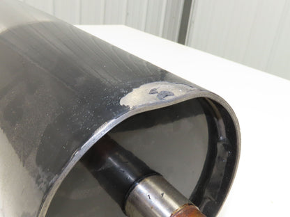 Hytrol Conveyor 6" x 36" Crowned Take-Up/Tail Pulley 33"BF 1-3/16" Shaft