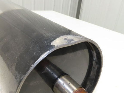 Hytrol Conveyor 6" x 36" Crowned Take-Up/Tail Pulley 33"BF 1-3/16" Shaft