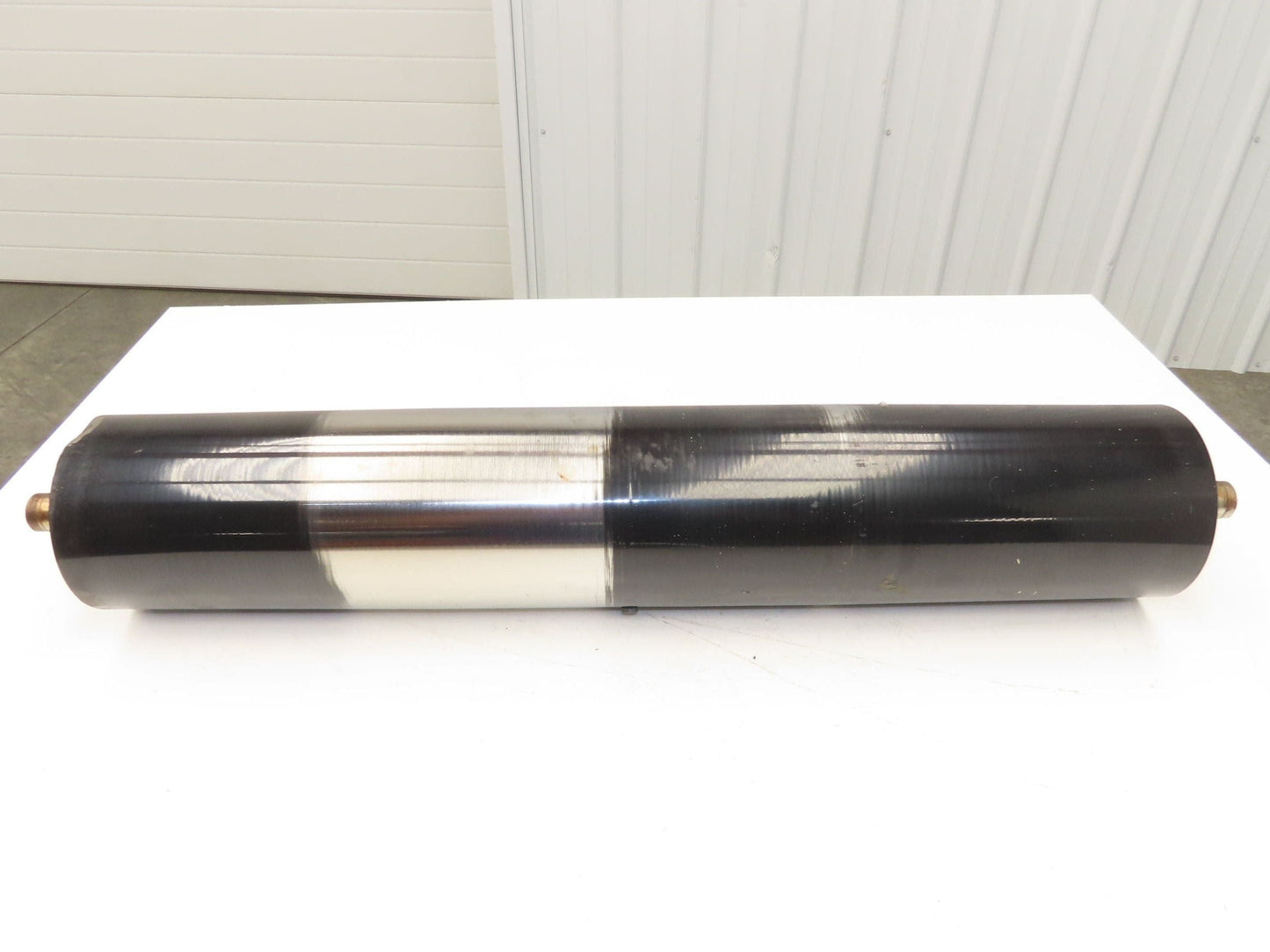 Hytrol Conveyor 6" x 36" Crowned Take-Up/Tail Pulley 33"BF 1-3/16" Shaft