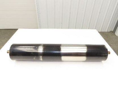 Hytrol Conveyor 6" x 36" Crowned Take-Up/Tail Pulley 33"BF 1-3/16" Shaft