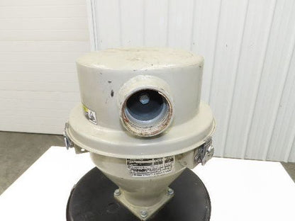Conair DL8 Vacuum Receiver Loader 8" Clear Hopper Pneumatic Valve