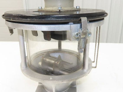 Conair DL8 Vacuum Receiver Loader 8" Clear Hopper Pneumatic Valve
