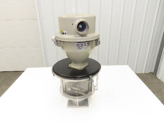 Conair DL8 Vacuum Receiver Loader 8" Clear Hopper Pneumatic Valve