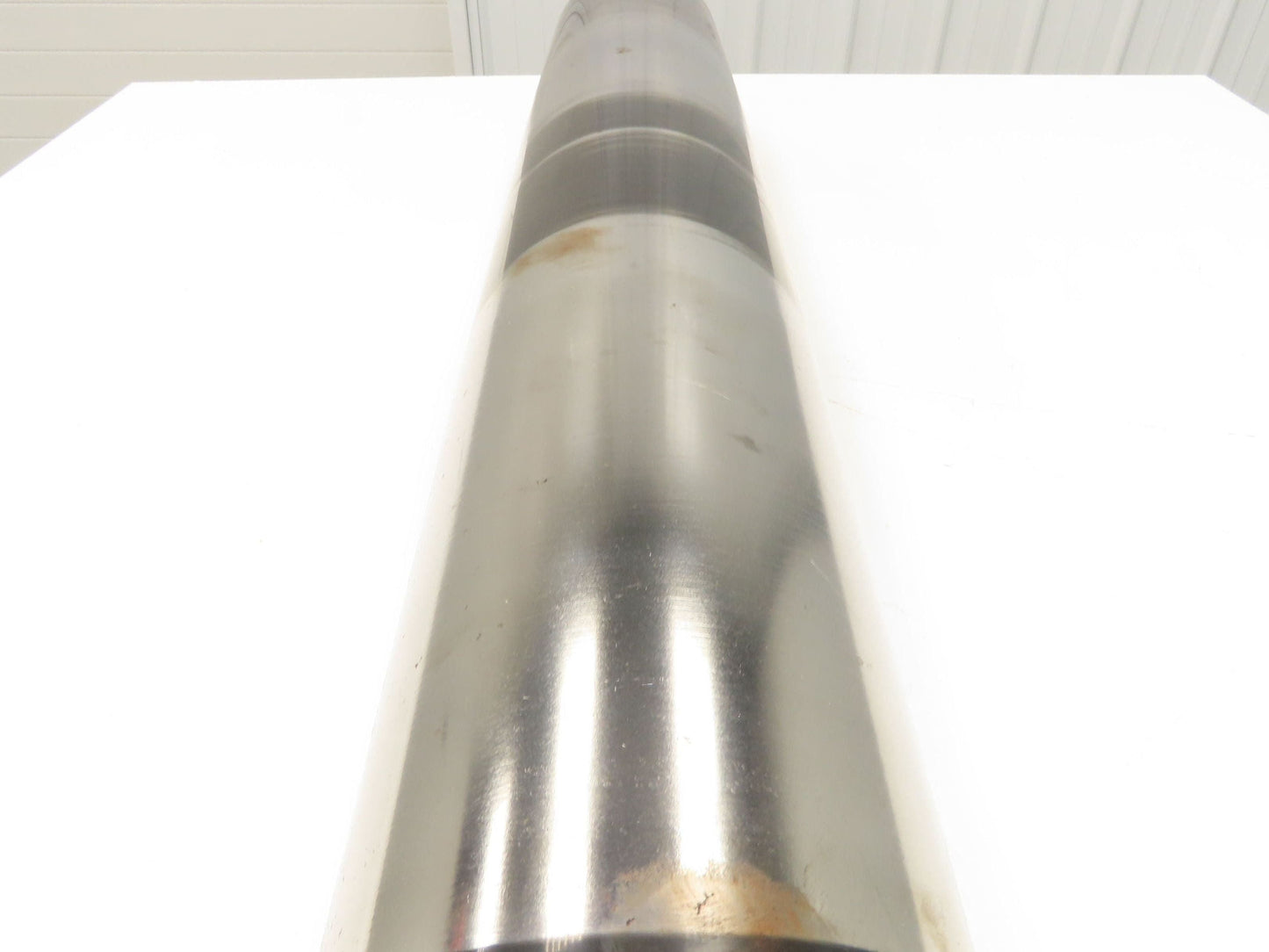 Hytrol Conveyor 6"x 36" Crowned Take-Up/Tail Pulley 33"BF 1-7/16" Shaft