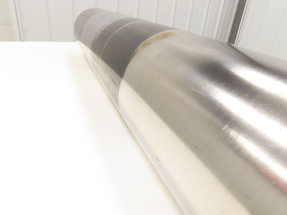 Hytrol Conveyor 6"x 36" Crowned Take-Up/Tail Pulley 33"BF 1-7/16" Shaft