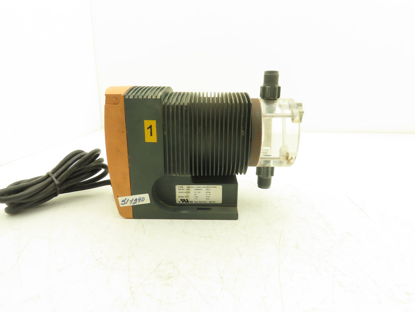 ProMinent GALA 1000 Dosing Metering Pump 2.19gph 101psi 100-230v 1Ph 60Hz 23W