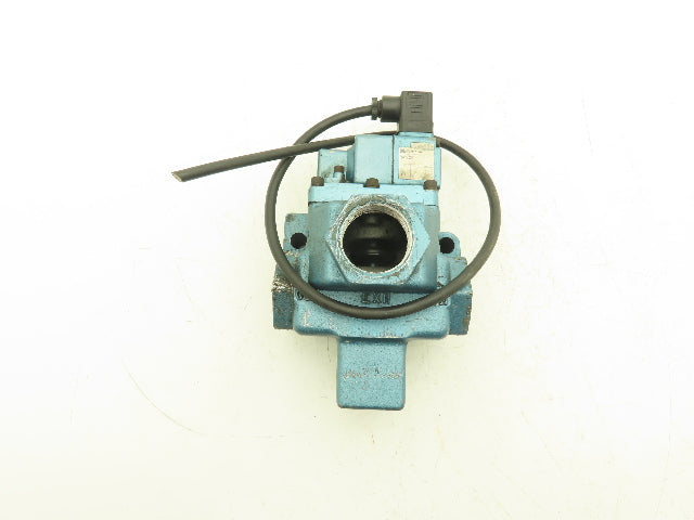 Mac 250B-611JA 3 Way Pneumatic Air Valve Pilot 24VDC 25-150psi