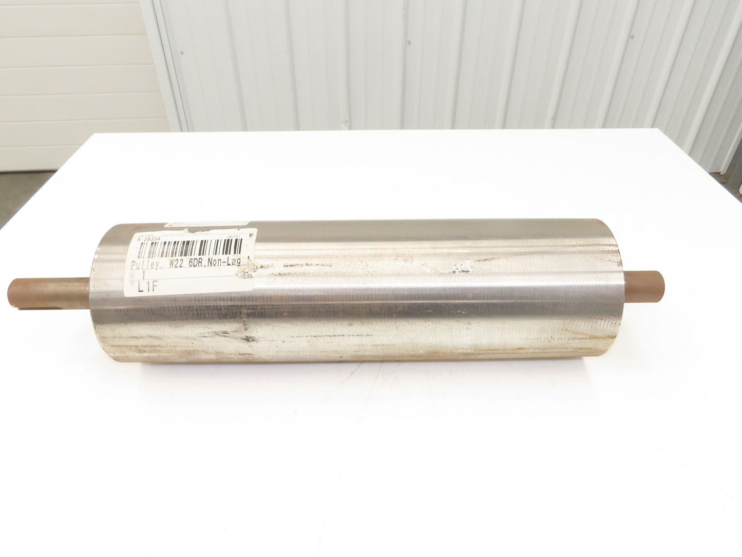 Intelligrated 22" Conveyor Crowned Drive Pulley 6"x 20-3/4"W 1-7/16" Shaft