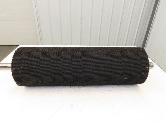 Intelligrated 28" Conveyor Lagged Grip Top Pulley 8"x 26-3/4"W 1-11/16" Shaft