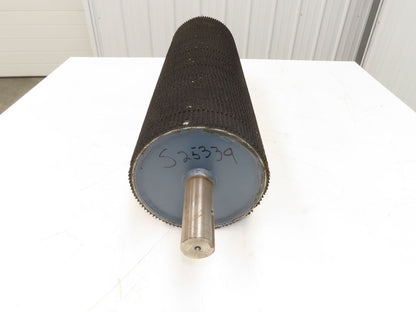 Intelligrated 28" Conveyor Lagged Grip Top Pulley 8"x 26-3/4"W 1-11/16" Shaft