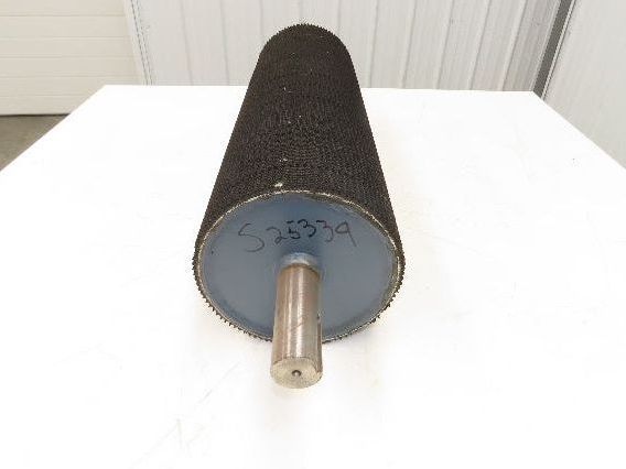 Intelligrated 28" Conveyor Lagged Grip Top Pulley 8"x 26-3/4"W 1-11/16" Shaft