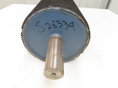 Intelligrated 28" Conveyor Lagged Grip Top Pulley 8"x 26-3/4"W 1-11/16" Shaft