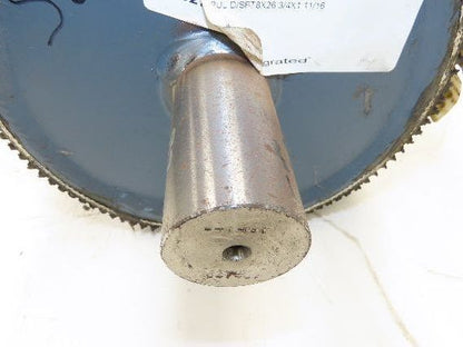 Intelligrated 28" Conveyor Lagged Grip Top Pulley 8"x 26-3/4"W 1-11/16" Shaft