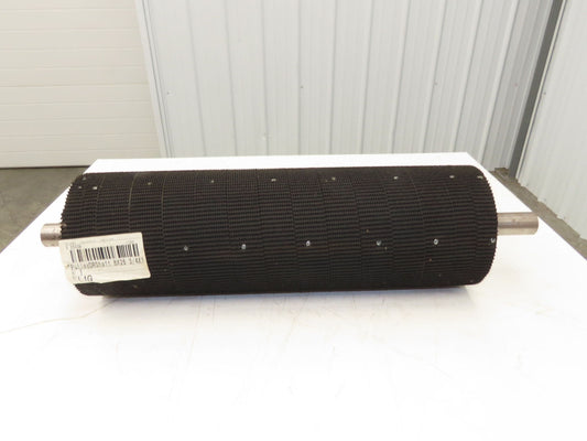 Intelligrated 28" Conveyor Lagged Grip Top Pulley 8"x 26-3/4"W 1-11/16" Shaft