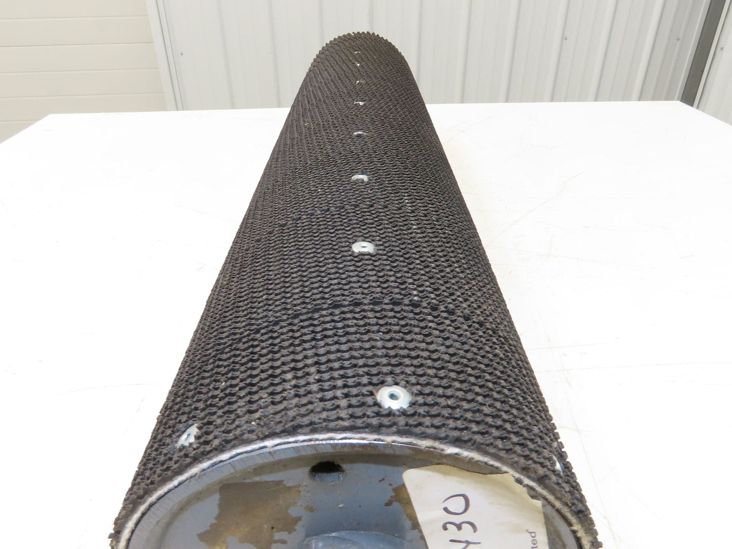 Intelligrated 30" Conveyor Lagged Grip-Top Pulley 6"x 28-3/4"W 1-7/16" Shaft