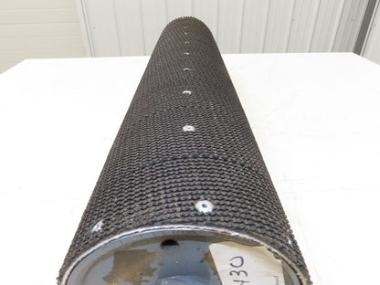 Intelligrated 30" Conveyor Lagged Grip-Top Pulley 6"x 28-3/4"W 1-7/16" Shaft