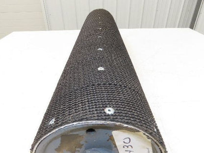 Intelligrated 30" Conveyor Lagged Grip-Top Pulley 6"x 28-3/4"W 1-7/16" Shaft