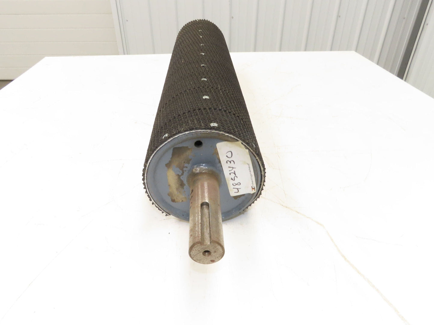 Intelligrated 30" Conveyor Lagged Grip-Top Pulley 6"x 28-3/4"W 1-7/16" Shaft