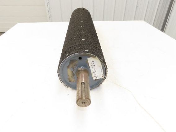 Intelligrated 30" Conveyor Lagged Grip-Top Pulley 6"x 28-3/4"W 1-7/16" Shaft