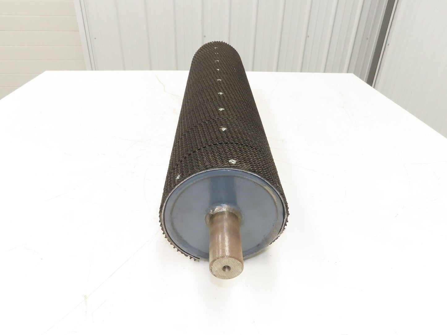 Intelligrated 30" Conveyor Lagged Grip-Top Pulley 6"x 28-3/4"W 1-7/16" Shaft