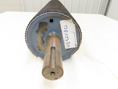 Intelligrated 30" Conveyor Lagged Grip-Top Pulley 6"x 28-3/4"W 1-7/16" Shaft