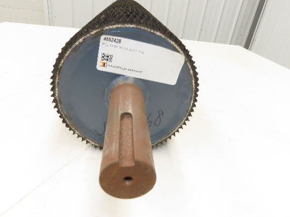 Intelligrated 28" Conveyor Lagged Grip Top Pulley 6"x 26-3/4"W 1-7/16" Shaft
