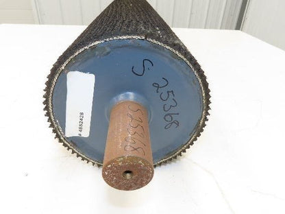 Intelligrated 28" Conveyor Lagged Grip Top Pulley 6"x 26-3/4"W 1-7/16" Shaft