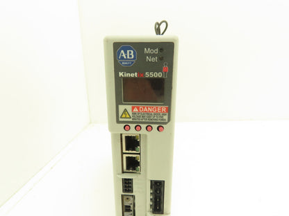 Allen Bradley 2198-H003-ERS Kinetix 5500 Servo Drive 1/3Ph In 460v 3Ph 590Hz Out